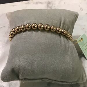 Enewton Classic Gold Filled Beaded Bracelet 6MM NWT